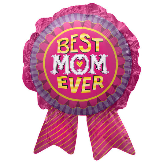 Best Mom Ever Ribbon Balloon
